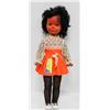 Image 1 : REGAL ORANGE DRESS DOLL.  #205