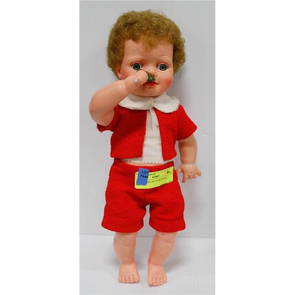 UNEEDA BOY W/ SUCKER DOLL.  #809