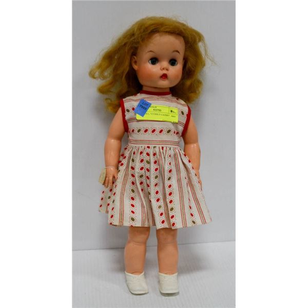1956 DOLL, "CUDDLY CATHY".  #405