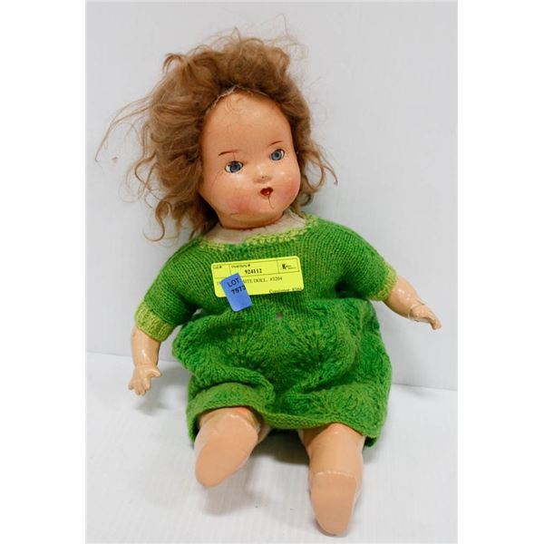 1940'S COMPOSITE DOLL.  #3204