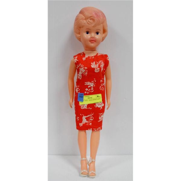 1967 19" DOLL, "HONG KONG LADY''.  #204