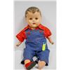 Image 1 : 1930'S COMPOSITE/CLOTH BOY DOLL.  #3301