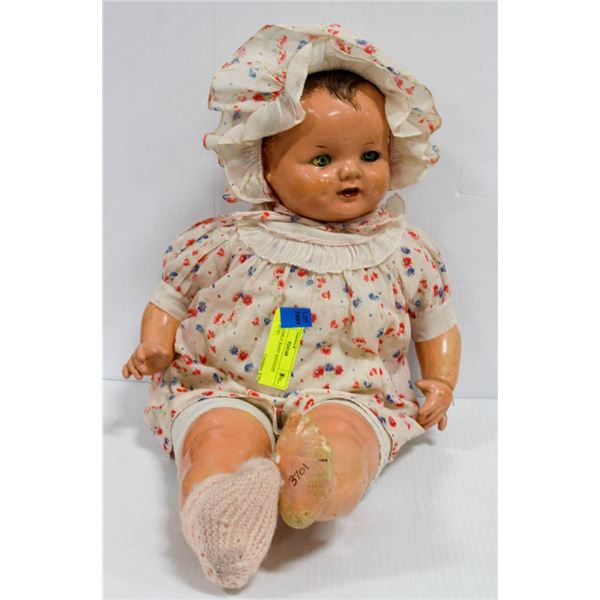 1932 RELIABLE BABY SQUEEZE DOLL.  #3701