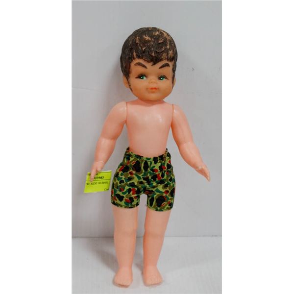 11" DOLL W/ SIDE BURNS.  #2201