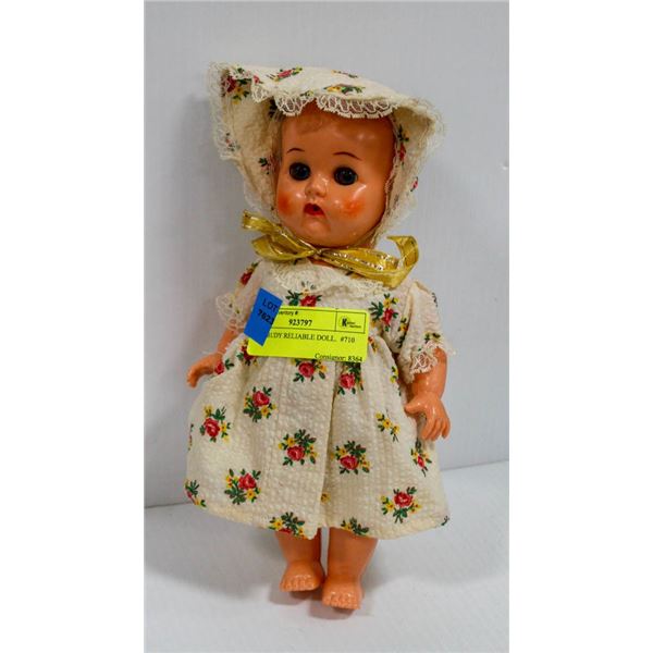 1950'S TRUDY RELIABLE DOLL.  #710