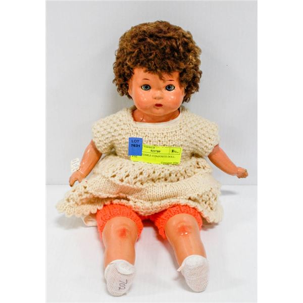 1933 RELIABLE COMPOSITE DOLL.  #702