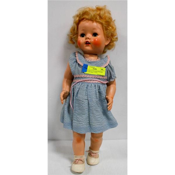 1950'S SAUCY WALKER PEDIGREE ENGLAND DOLL.  #1510