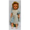 Image 1 : 1950'S DOLL IN BLUE DRESS APRON.  #3110
