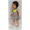 Image 1 : UNMARKED DOLL WITH BLUE DRESS, BAD LEG.  #3412
