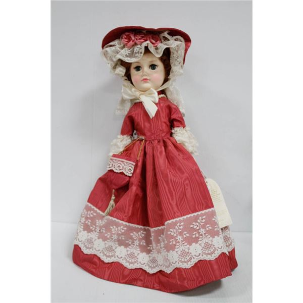 1984 DOLL, "EFFANBEE AGE OF ELEGANCE".  #508