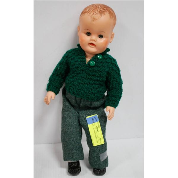 DEE CEE DOLL W/ GREEN SWEATER.  #2709