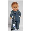 Image 1 : VINTAGE RELIABLE TOYS ARMY DOLL WITH COMPOSITE FACE & STUFFED BODY