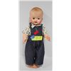 Image 1 : BABY BOY STAR DOLL IN CHERRY COVERALLS.  #4506