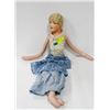 Image 1 : 1935 BED DOLL IN BLUE DRESS.  #5408