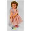Image 1 : 1950'S JOINTED DOLL IN PINK DRESS & SHOES.  #3415