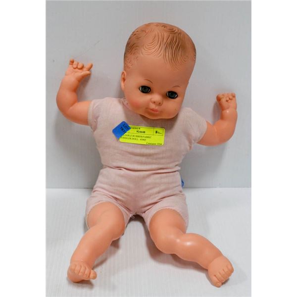 RELIABLE RUBBER/FABRIC TODDLER DOLL.  #5905