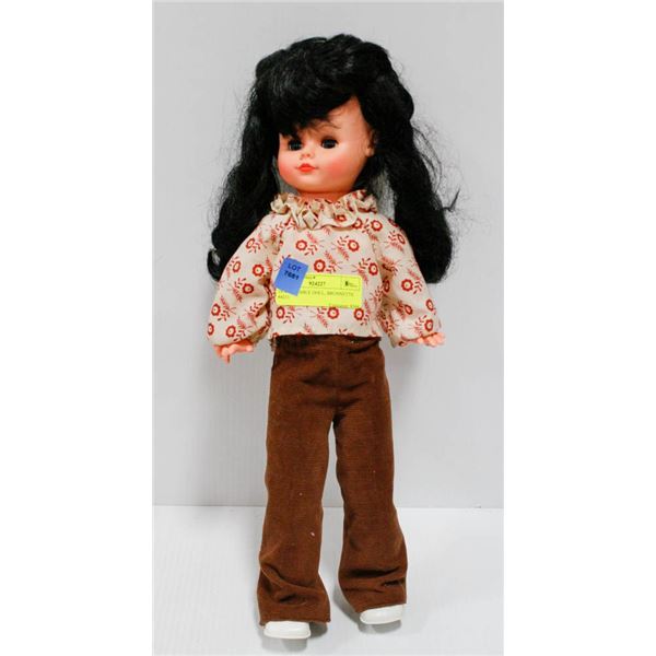 1974 RELIABLE DOLL, BRUNNETTE.  #4211