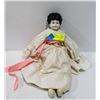 Image 1 : FABRIC DOLL WITH PORCELAINE HEAD.  #5314