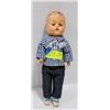 Image 1 : 1950'S RELIABLE LITTLE BOY WALKER DOLL.  #5309