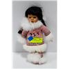Image 1 : PORCELINE NATIVE GIRL DOLL.  #5304