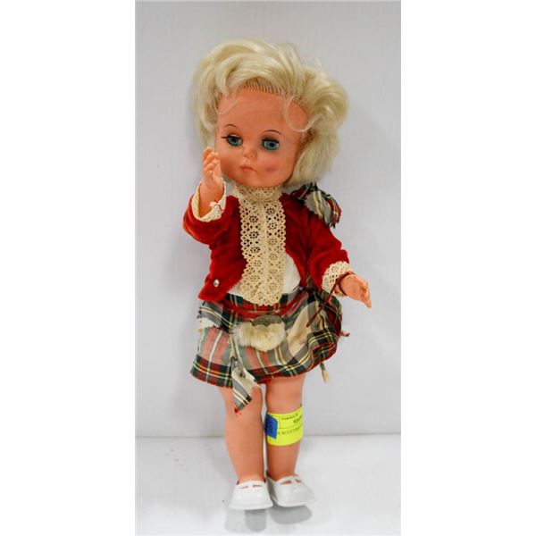 FURGA SCOTTISH DOLL.  #5305