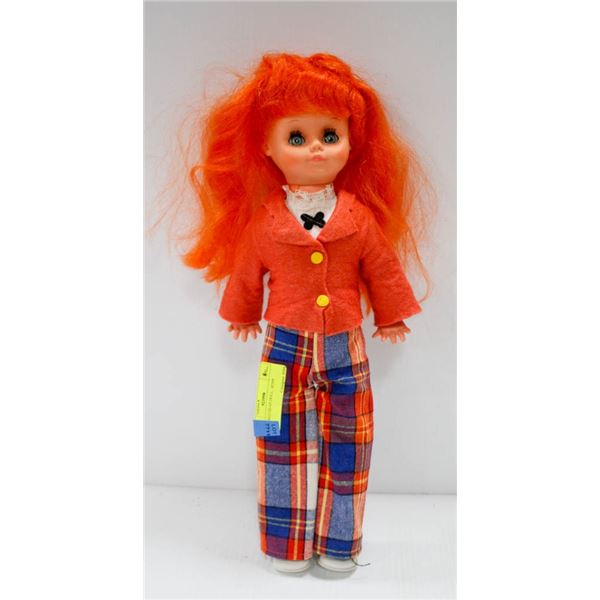 1960'S RED HEAD DOLL.  #2309