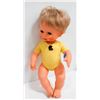 Image 1 : SPAIN TOYSE RUBBER BABY DOLL IN YELLOW ROMPER