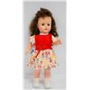 Image 1 : 1962 "GAIL" REGAL DOLL IN RED/ FLORAL PRINT DRESS