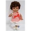 Image 1 : 1976 HALF PINT EFFANBEE DOLL IN RED PLAID SHIRT