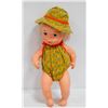 Image 1 : 1975 LESNEY H.K. RUBBER DOLL IN FLORAL ROMPER