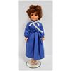 Image 1 : RELIABLE DOLL W/ SHORT BROWN HAIR AND BLUE DRESS