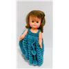 Image 1 : 1954 EMPIRE "WENDY" DOLL IN TURQUOISE KNIT DRESS
