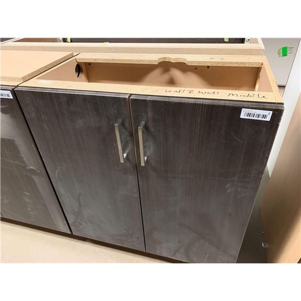 Double Door Narrow Base cabinetÂ 17D x 30W
