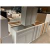 Image 9 : Lot of 6 Kitchen Cabinets includes -3 base total approx 96 inches and 3 uppersÂ 