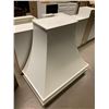 Image 2 : White Above range exhaust hood cabinet cover, approx 36W