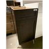 Image 2 : Salem Cappuccino Vanity Drawer Cabinet 15W x 31H x 21D RH