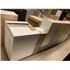 Image 3 : Lot of 4 Matching Kitchen Cabinets including: 2 kitchen uppers 42W, 1 kitchen upperÂ 8Wx22H  1 Base 