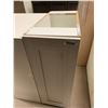Image 2 : Lot of 4 matching cabinets including: corner base, 12W base, 10W upper  21Wx26H base