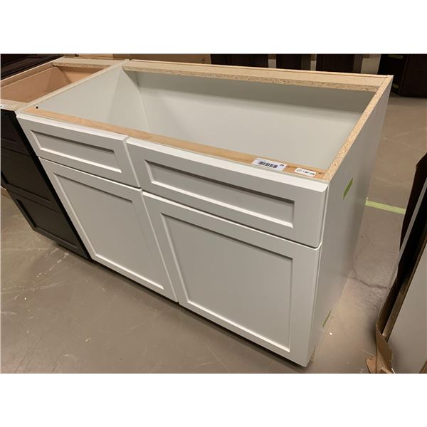 White Shaker Style Vanity Sink Cabinet 39W