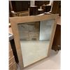 Image 7 : Lot of 3 matching vanity cabinet set with sink includes Vanity 56.5W, mirror and tll cabinet 19W
