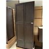 Image 2 : Salem Cappuccino Tall Pantry Double Door Cabinet 30W x 86H