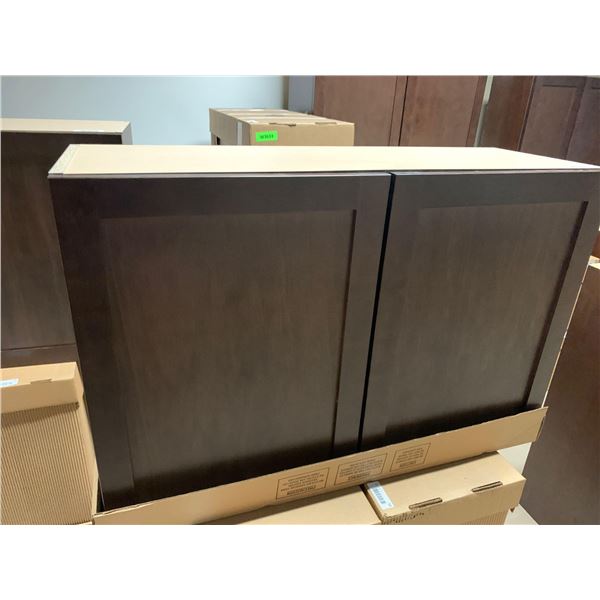 Salem Cappuccino double Door upper Cabinet 36W x 24H