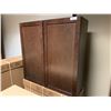 Image 2 : Salem Cappuccino double Door upper Cabinet 36W x 36H
