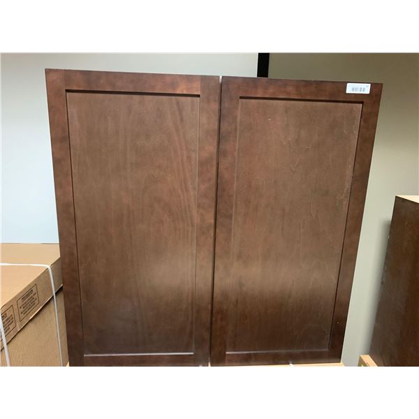 Salem Cappuccino double Door upper Cabinet 36W x 36H