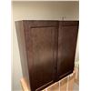 Image 2 : Salem Cappuccino double Door upper Cabinet 27W x 30H