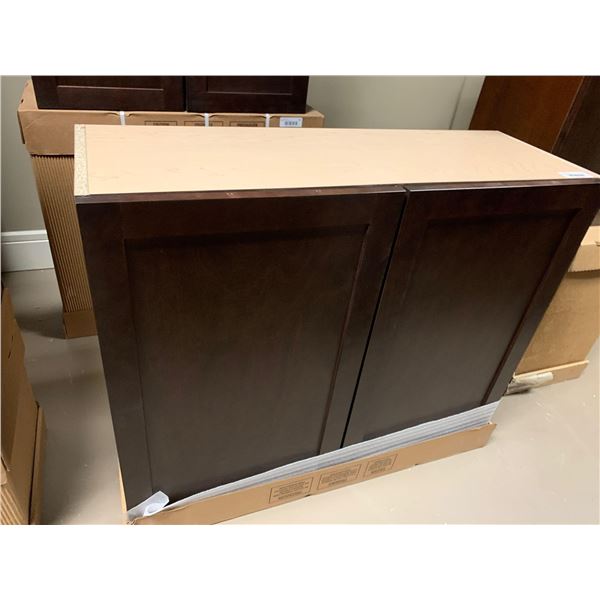 Salem Cappuccino double Door upper Cabinet 36W x 30H