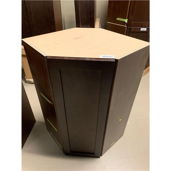 Salem Cappuccino double corner Cabinet 12W door x 30H
