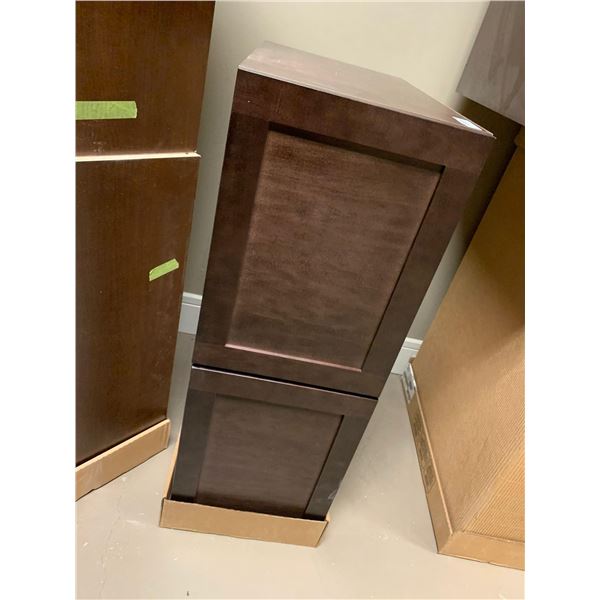 Salem Cappuccino Upper double door Cabinet 24W x 16HÂ 