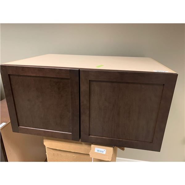 Salem Cappuccino Upper double door Cabinet 36W x 16H x 18D