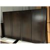 Image 10 : Cappuccino Cabinets 8 piece cabinet set with boxed trim  panels. includes 3 kitchen base 30W, 30W, 2